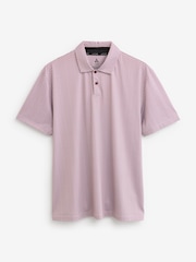 Pink Active Print Golf Polo Shirt - Image 6 of 8