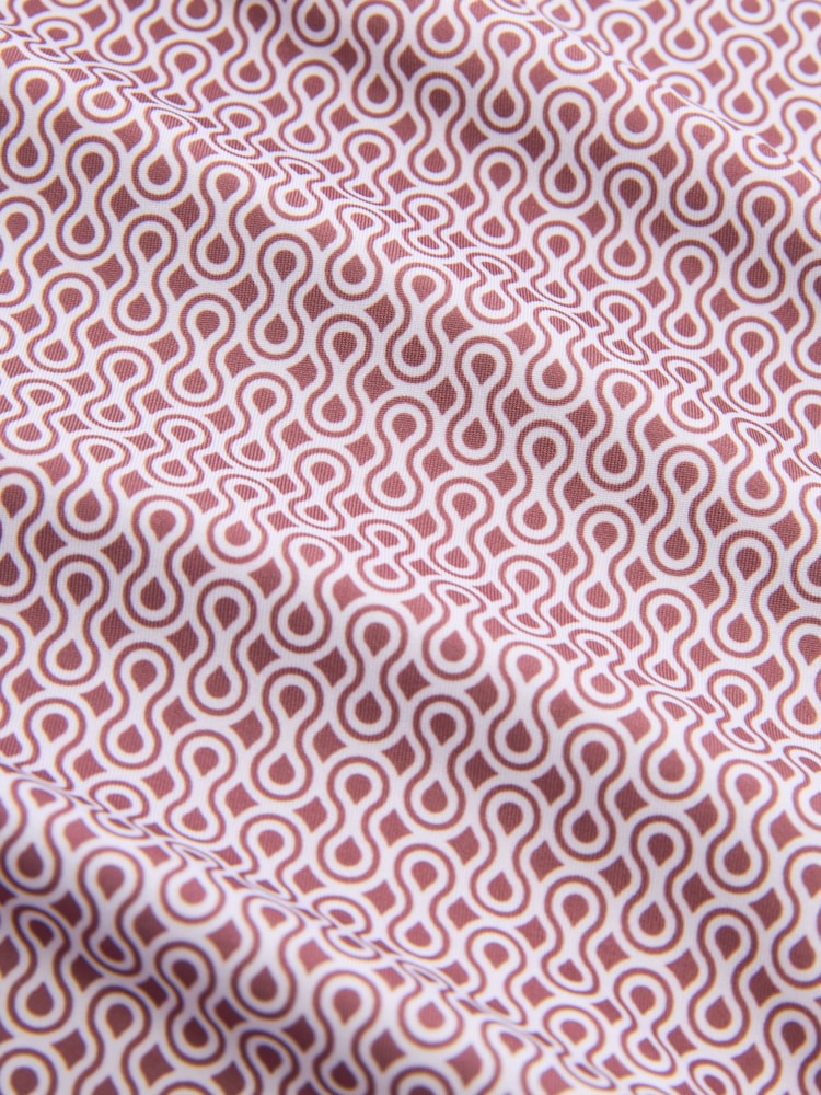 Pink Active Print Golf Polo Shirt - Image 8 of 8
