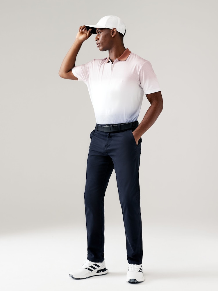 Multi Print Golf Polo Shirt - Image 2 of 7