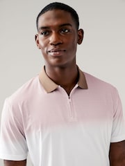 Multi Print Golf Polo Shirt - Image 4 of 7