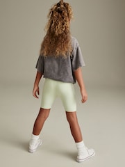 Purple/ Lime Green/ Charcoal Cycle Shorts 3 Pack (3-16yrs) - Image 5 of 5