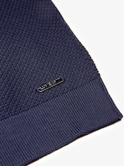 Luke 1977 Blue Ford Navy Knitted T-Shirt - Image 6 of 6