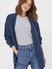 FatFace Blue Ezzie Cardigan - Image 1 of 4