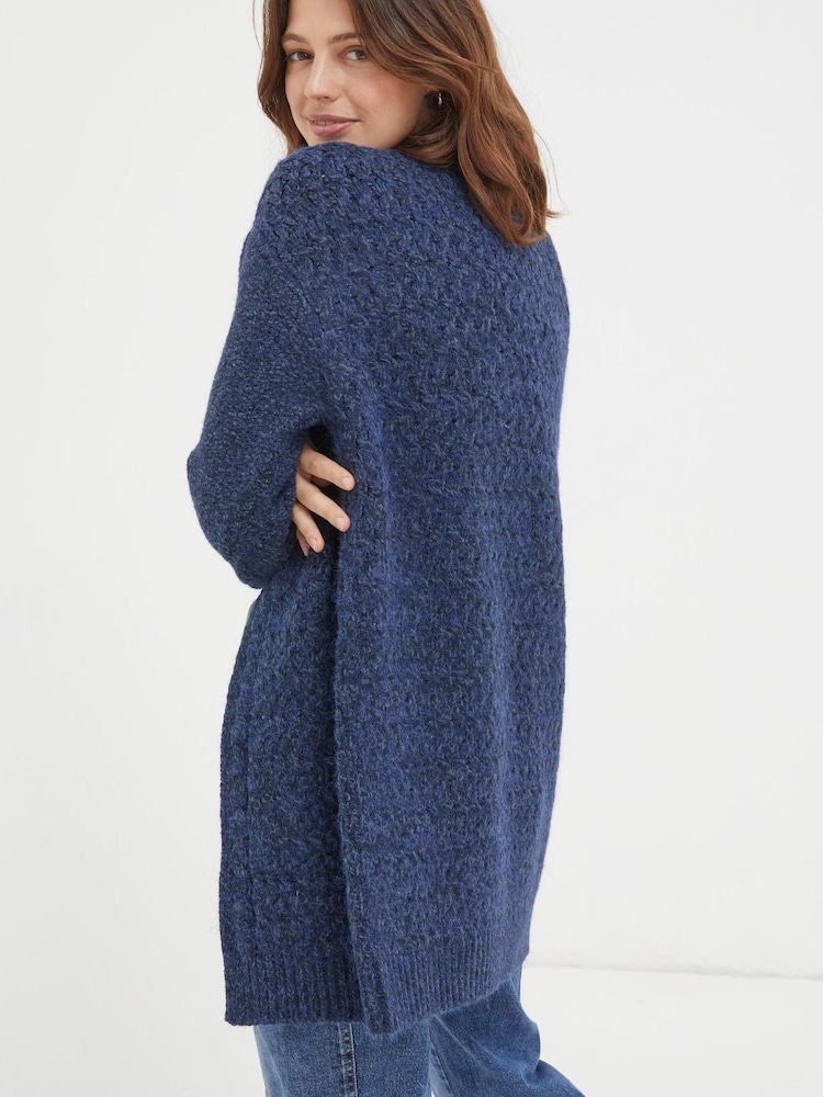 FatFace Blue Ezzie Cardigan - Image 2 of 4