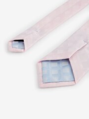 Pink Diamond Jacquard Tie - Image 3 of 3