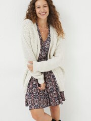 FatFace Natural Ezzie Cardigan - Image 1 of 5