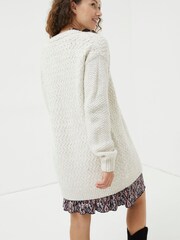 FatFace Natural Ezzie Cardigan - Image 2 of 5