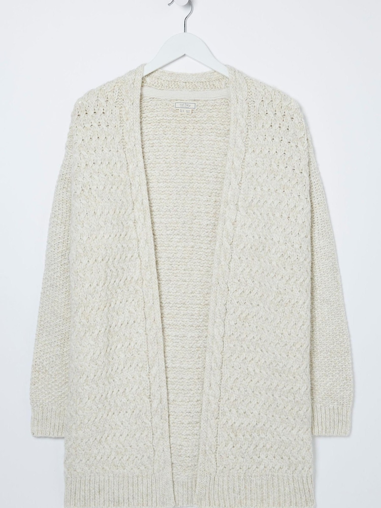 FatFace Natural Ezzie Cardigan - Image 5 of 5