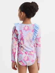 Bañador de manga larga con estampado floral Poppy de Reiss - Imagen 5 de 6