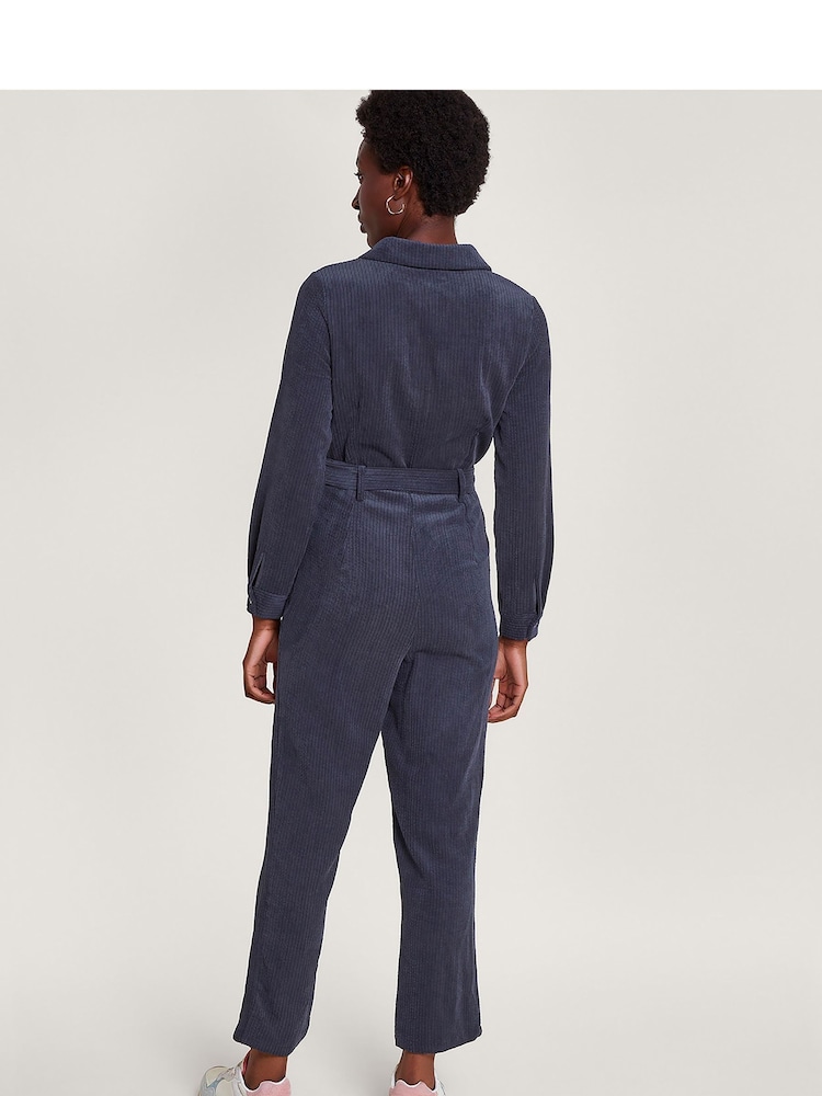 Monsoon Blue Marissa Cord Jumpsuit - Image 2 of 5
