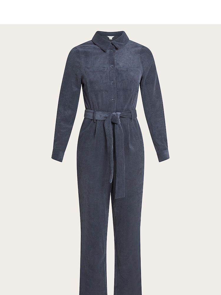 Monsoon Blue Marissa Cord Jumpsuit - Image 5 of 5