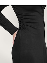 Monsoon Black Ponte Paula Dress - Image 4 of 5