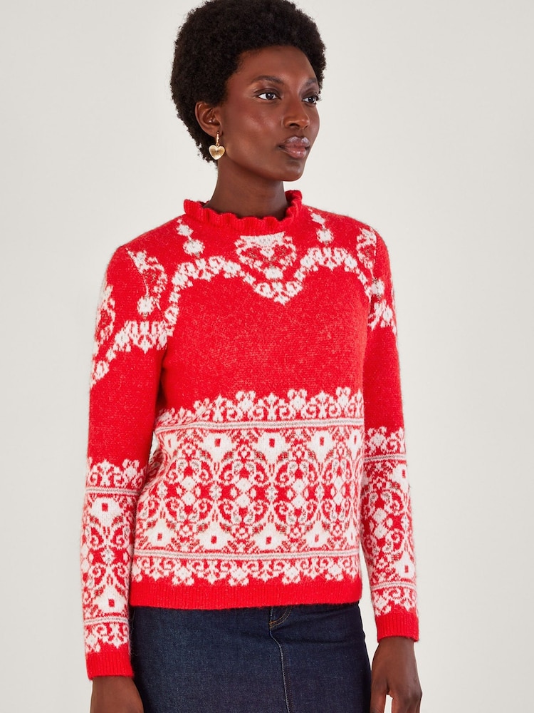 Monsoon Fabe Pullover mit Norwegermuster - Bild 1 von 5