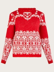 Monsoon Fabe Pullover mit Norwegermuster - Bild 5 von 5