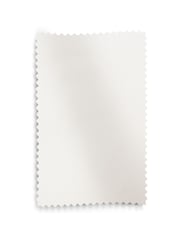 White Cotton Lined Pencil Pleat Curtains - Image 7 of 7