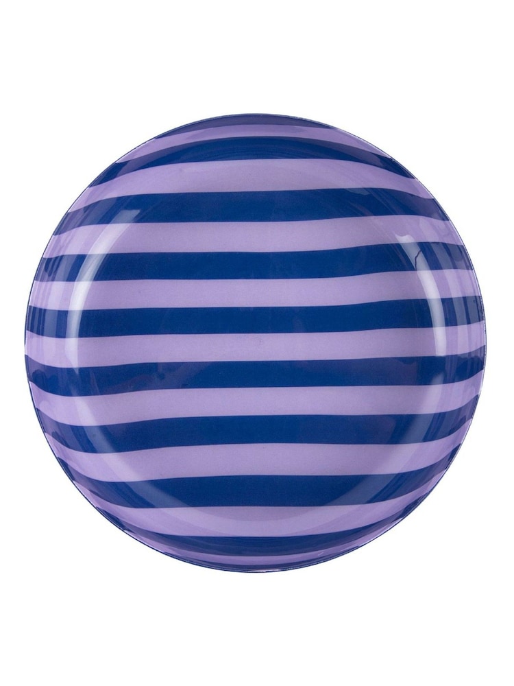 Present Time Cobalt Blue W. Soft Purple Animado Small Bowl - Image 2 of 3 Present Time Cobalt Blue W. Soft Purple Animado Small Bowl - Image 2 of 3
