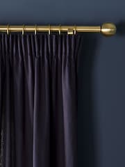 Cortinas con plisado tipo lápiz de algodón - Imagen 5 de 6