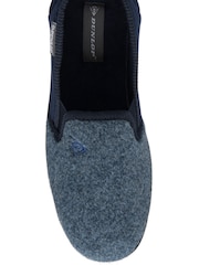 Dunlop Blue Mens Full Shoes Felt Slippers - Image 4 of 4