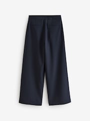 Navy Regular Length Senior Wide Leg School Trousers (9-18yrs) - Image 6 of 7
