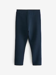 Navy Blue Pull-On Cotton Rich Stretch School Trousers (3-16yrs) - Image 4 of 5