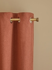 Cortinas com ilhós escovados - Imagem 3 de 5