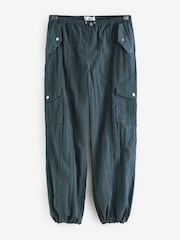 Grey Parachute Pull On Cargo Trousers - Image 3 of 5