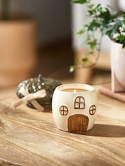 Brown Oakmoss Scented Acorn Candle - Image 1 of 3