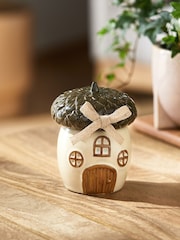 Brown Oakmoss Scented Acorn Candle - Image 2 of 3