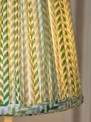 Nina Campbell Green/White Larch Table Lamp - Image 3 of 7