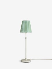 Nina Campbell Green/White Larch Table Lamp - Image 6 of 7