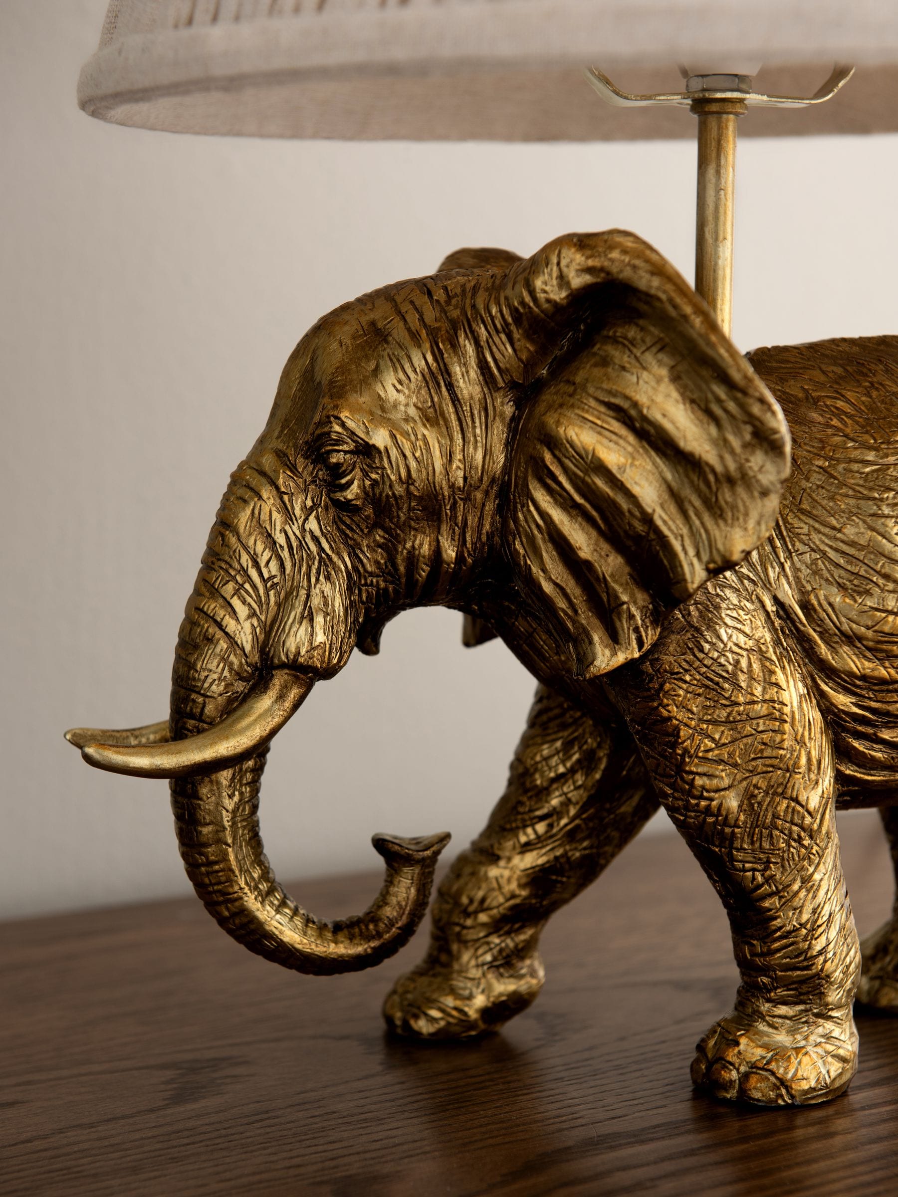 Buy Nina Campbell Brass Hathi Elephant Table Lamp from the Next UK online shop