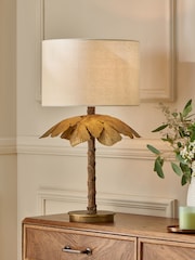 Nina Campbell Gold (Metal) Tamiami Table Lamp - Image 2 of 4