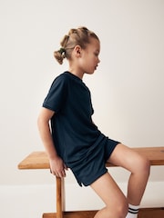 Navy Sports T-Shirt (3-16yrs) - Image 1 of 7