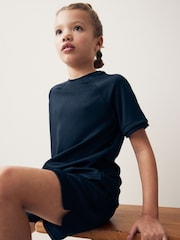 Navy Sports T-Shirt (3-16yrs) - Image 4 of 7