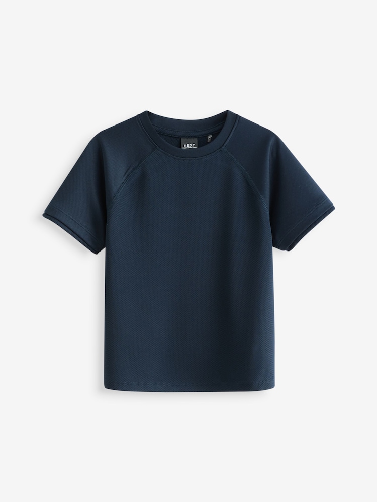 Navy Sports T-Shirt (3-16yrs) - Image 5 of 7