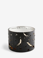 Black Pumpkin Spice Fragranced 3 Wick Light Up Candle - Image 3 of 3