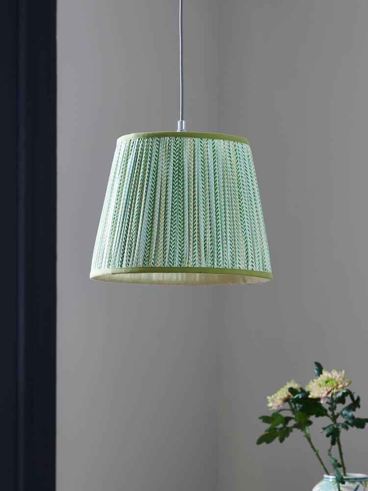 Nina Campbell Green Larch Easy Fit Shade - Image 1 of 5