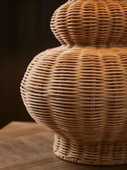 Nina Campbell Natural Liana Rattan Table Lamp - Image 3 of 5