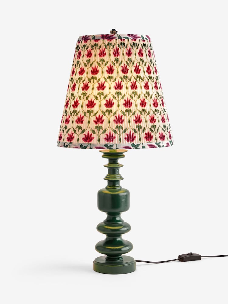 Nina Campbell Green Firle Table Lamp - Image 5 of 5