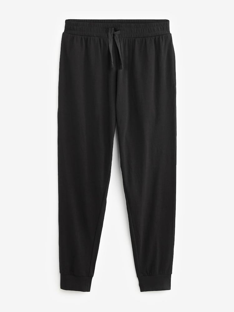 Noir/Gris - Lot de 2 pyjamas manches longues en 100% coton à poignets - Image 15 of 16