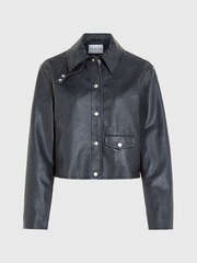 Calvin Klein Faux Kožená bunda - Obrázek 6 z 6