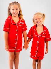 Lulabay Personalised Jersey Short Pyjamas - Image 1 of 1