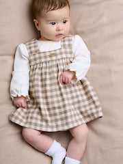 Mamas & Papas Gingham Dress & Bodysuit Set - 画像 1 / 2