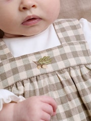 Mamas & Papas Gingham Dress & Bodysuit Set - 画像 2 / 2