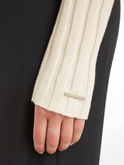 Pulover Calvin Klein din amestec de bumbac - Image 4 of 6