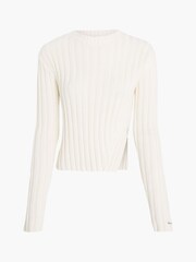 Pulover Calvin Klein din amestec de bumbac - Image 6 of 6
