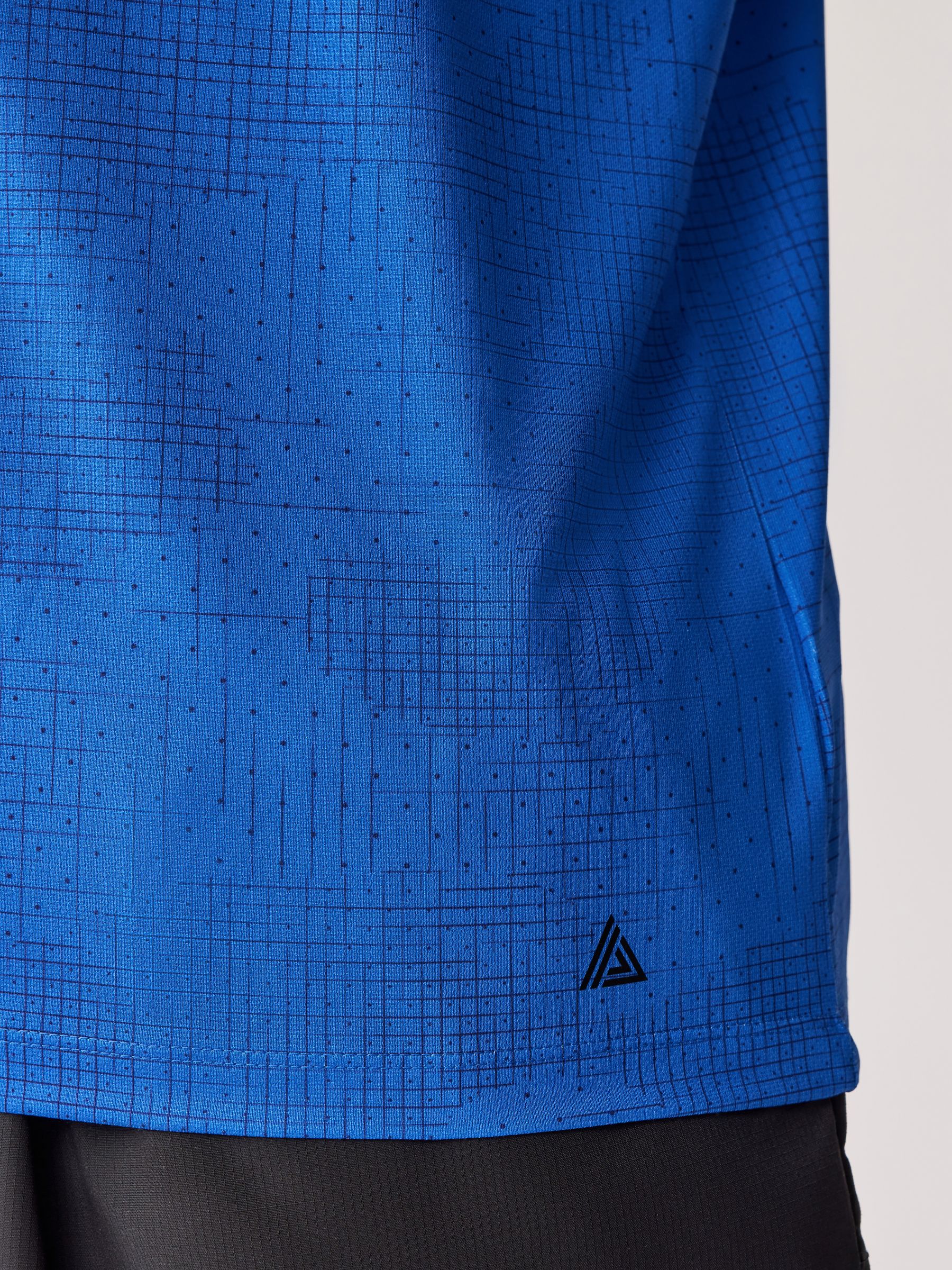 Cobalt Blue Active Gym Printed Training T-Shirt - Image 3 of 7
