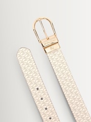 Michael Kors White 38mm Reversible Belt - Image 3 of 6