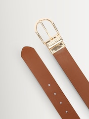 Michael Kors White 38mm Reversible Belt - Image 6 of 6