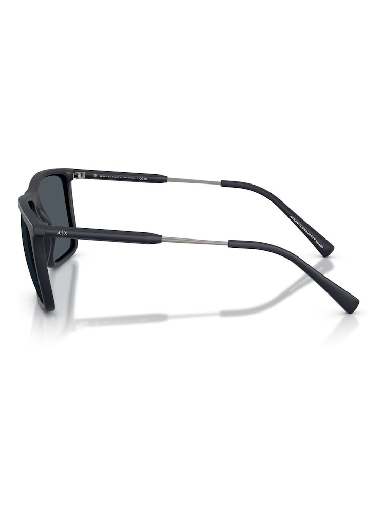 Armani Exchange Blue Armani Exchange 0Ax4160S Square Sunglasses - Image 5 of 5 Armani Exchange Blue Armani Exchange 0Ax4160S Square Sunglasses - Image 5 of 5